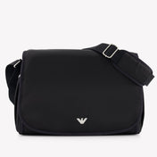 Armani Baby Unisex Diaperbag  Black