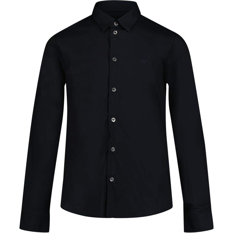 Armani Kinder Jongens Blouse Blauw 4Y